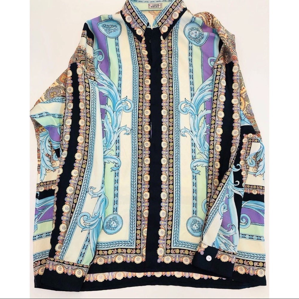 Vintage Versace Silk Shirt